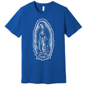 Ave Maria Virgin Mary Our Lady Of Guadalupe Marian Premium T-Shirt