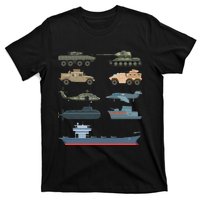 Army Military Vehicles Lovers Military T-Shirt