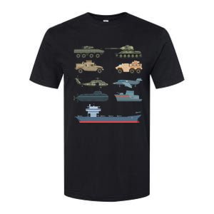 Army Military Vehicles Lovers Military Softstyle CVC T-Shirt