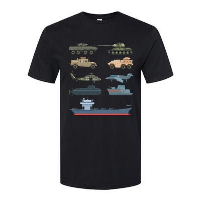 Army Military Vehicles Lovers Military Softstyle CVC T-Shirt