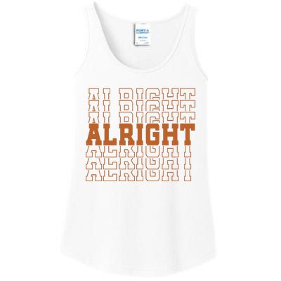 Alright Mirror Vintage Ladies Essential Tank