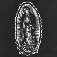 Ave Maria Virgin Mary Our Lady Of Guadalupe Marian 7 Panel Mesh Trucker Snapback Hat