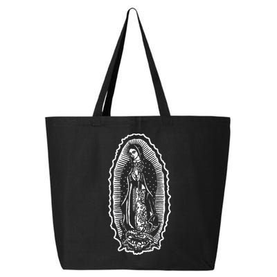 Ave Maria Virgin Mary Our Lady Of Guadalupe Marian 25L Jumbo Tote