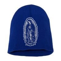 Ave Maria Virgin Mary Our Lady Of Guadalupe Marian Short Acrylic Beanie