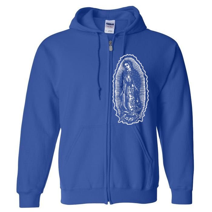 Ave Maria Virgin Mary Our Lady Of Guadalupe Marian Full Zip Hoodie