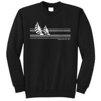 Annapolis Md Vintage Sailing 70s Nautical Sailboat Gift Tall Sweatshirt