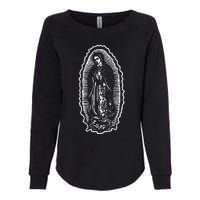 Ave Maria Virgin Mary Our Lady Of Guadalupe Marian Womens California Wash Sweatshirt