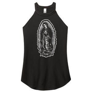 Ave Maria Virgin Mary Our Lady Of Guadalupe Marian Women's Perfect Tri Rocker Tank