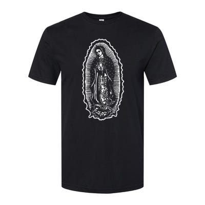 Ave Maria Virgin Mary Our Lady Of Guadalupe Marian Softstyle CVC T-Shirt