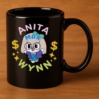 Anita Max Wynn 11oz C Handle Ceramic Mug