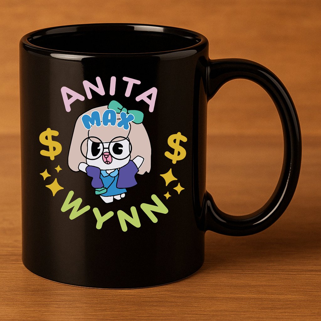 Anita Max Wynn 11oz C Handle Ceramic Mug