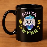 Anita Max Wynn 11oz C Handle Ceramic Mug
