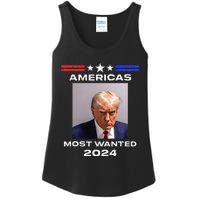 Americas Most Wanted Trump 2024 Ladies Essential Tank