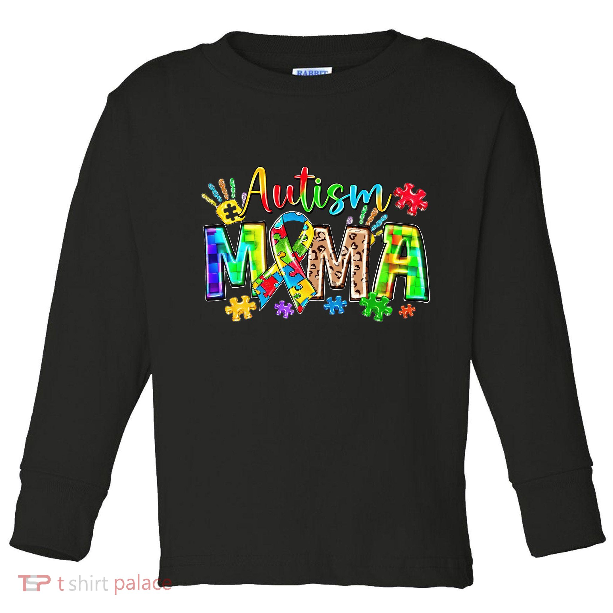  Autism Month World Autism Awareness Day 2025 Autism Mama Toddler Long Sleeve Shirt
