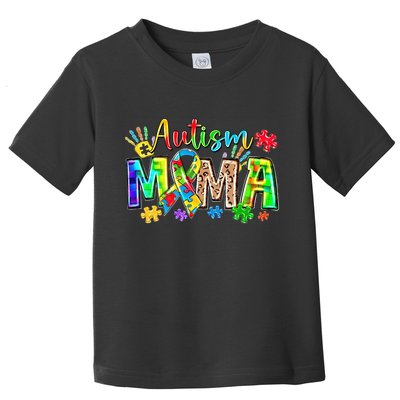  Autism Month World Autism Awareness Day 2025 Autism Mama Toddler T-Shirt