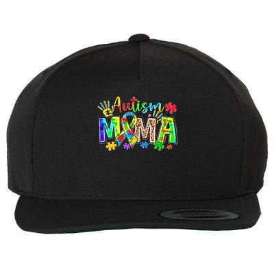  Autism Month World Autism Awareness Day 2025 Autism Mama Wool Snapback Cap