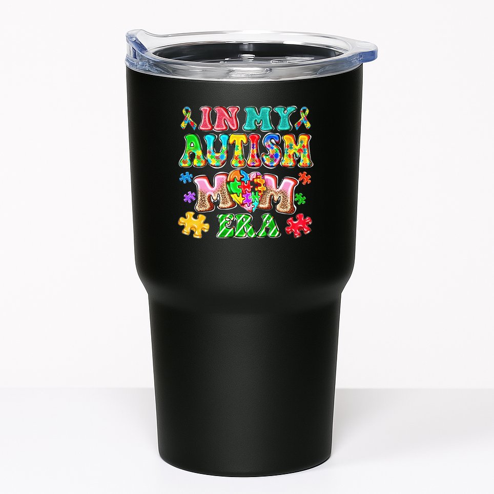 Autism Month World Autism Awareness Day 2025 In My Autism Mom Era Tumbler