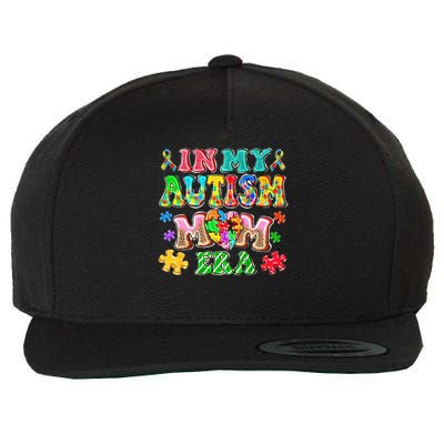 Autism Month World Autism Awareness Day 2025 In My Autism Mom Era Wool Snapback Cap