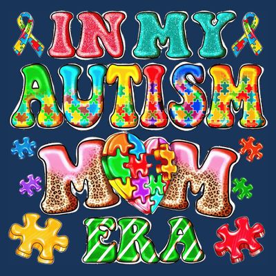 Autism Month World Autism Awareness Day 2025 In My Autism Mom Era T-Shirt