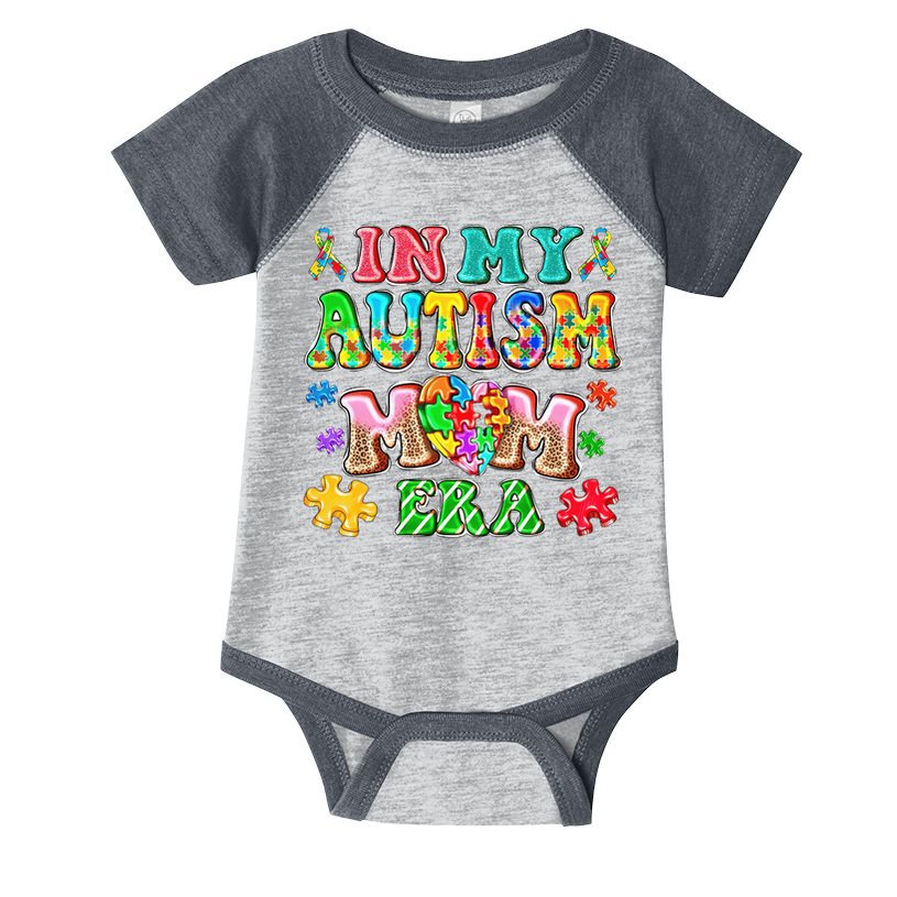 Autism Month World Autism Awareness Day 2025 In My Autism Mom Era Infant Baby Jersey Bodysuit