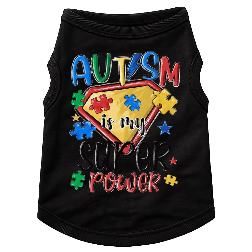 Autism Month World Autism Awareness Day 2025 Autism in my Super Power Doggie Tank