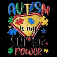 Autism Month World Autism Awareness Day 2025 Autism in my Super Power Cooling Performance Crew T-Shirt