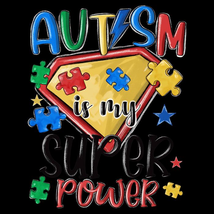Autism Month World Autism Awareness Day 2025 Autism in my Super Power Cooling Performance Crew T-Shirt