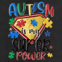 Autism Month World Autism Awareness Day 2025 Autism in my Super Power Adult Drive Performance Visor