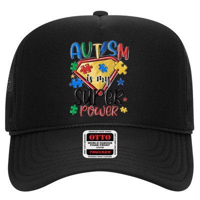Autism Month World Autism Awareness Day 2025 Autism in my Super Power Trucker Hat