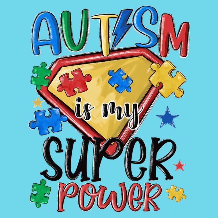 Autism Month World Autism Awareness Day 2025 Autism in my Super Power Womens T-Shirt