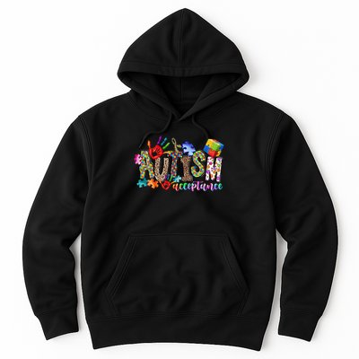 Autism Month World Autism Awareness Day 2025 Autism Acceptance Hoodie