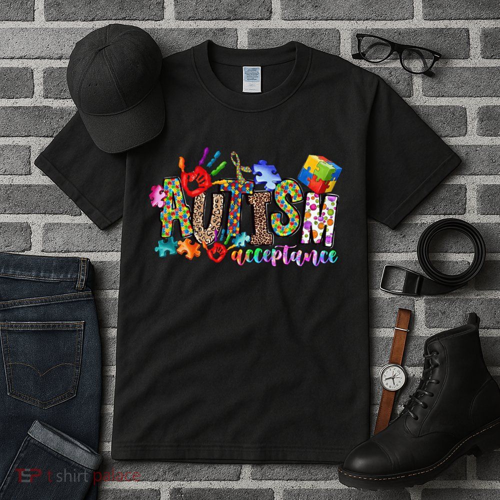 Autism Month World Autism Awareness Day 2025 Autism Acceptance Tall T-Shirt