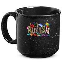 Autism Month World Autism Awareness Day 2025 Autism Acceptance 15oz Campfire Ceramic Mug