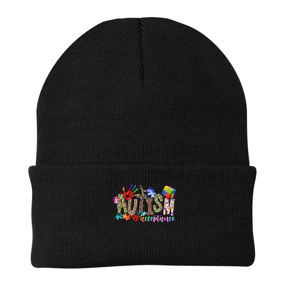 Autism Month World Autism Awareness Day 2025 Autism Acceptance Beanie