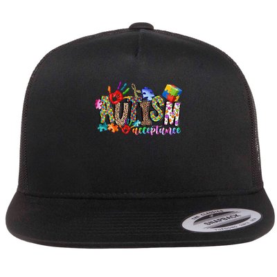Autism Month World Autism Awareness Day 2025 Autism Acceptance Flatbill Hat
