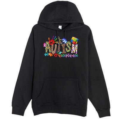 Autism Month World Autism Awareness Day 2025 Autism Acceptance Premium Pullover Hoodie