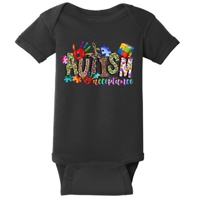 Autism Month World Autism Awareness Day 2025 Autism Acceptance Baby Bodysuit