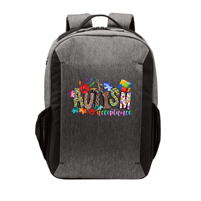 Autism Month World Autism Awareness Day 2025 Autism Acceptance Vector Backpack