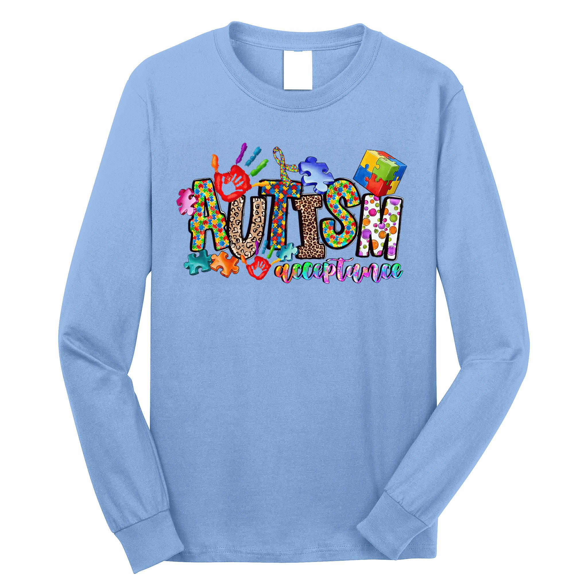 Autism Month World Autism Awareness Day 2025 Autism Acceptance Long Sleeve Shirt