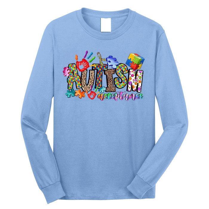 Autism Month World Autism Awareness Day 2025 Autism Acceptance Long Sleeve Shirt