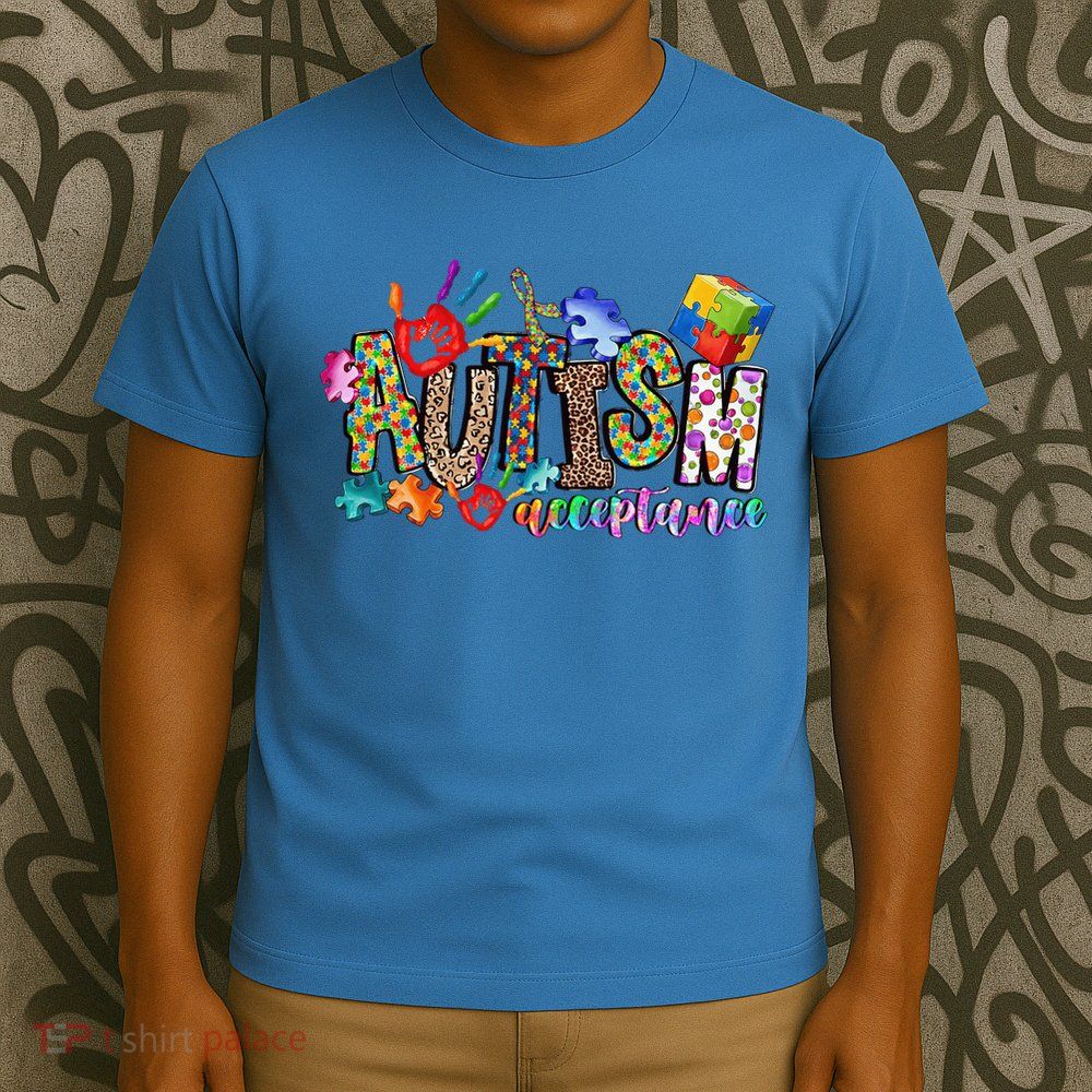 Autism Month World Autism Awareness Day 2025 Autism Acceptance T-Shirt