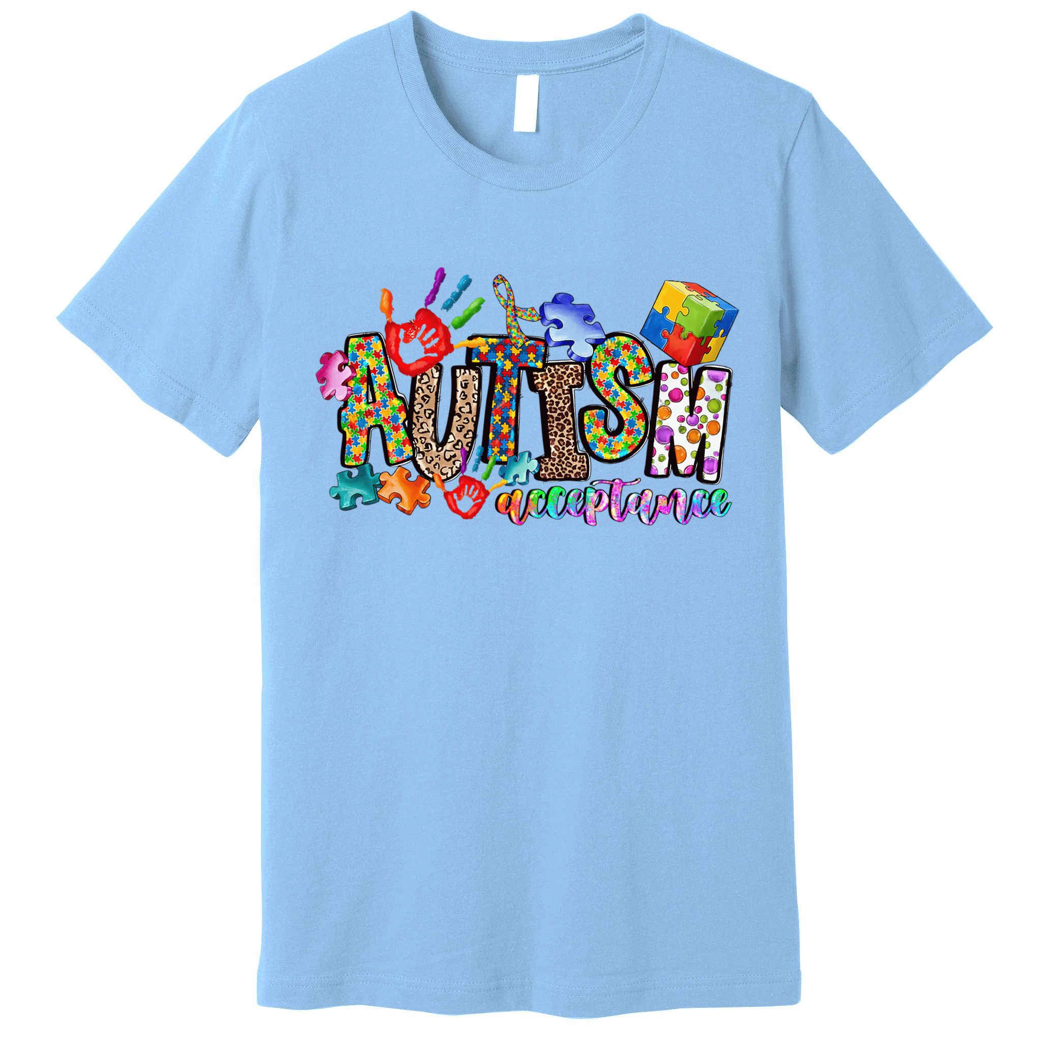 Autism Month World Autism Awareness Day 2025 Autism Acceptance Premium T-Shirt