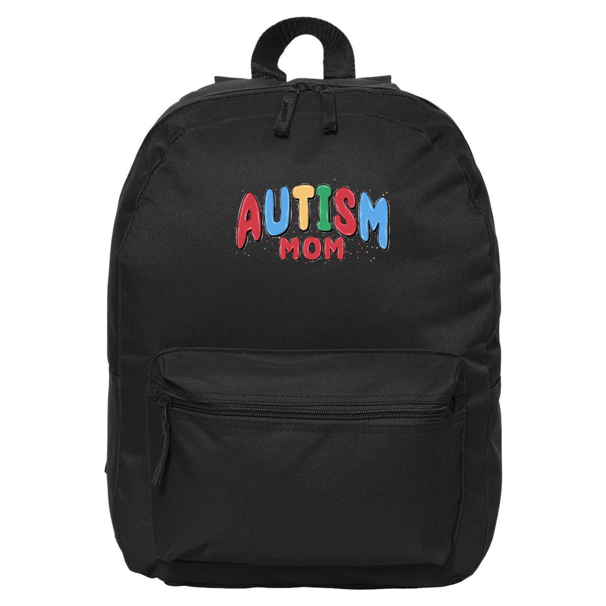Autism Month World Autism Awareness Day 2025 Autism Mom 16 in Basic Backpack