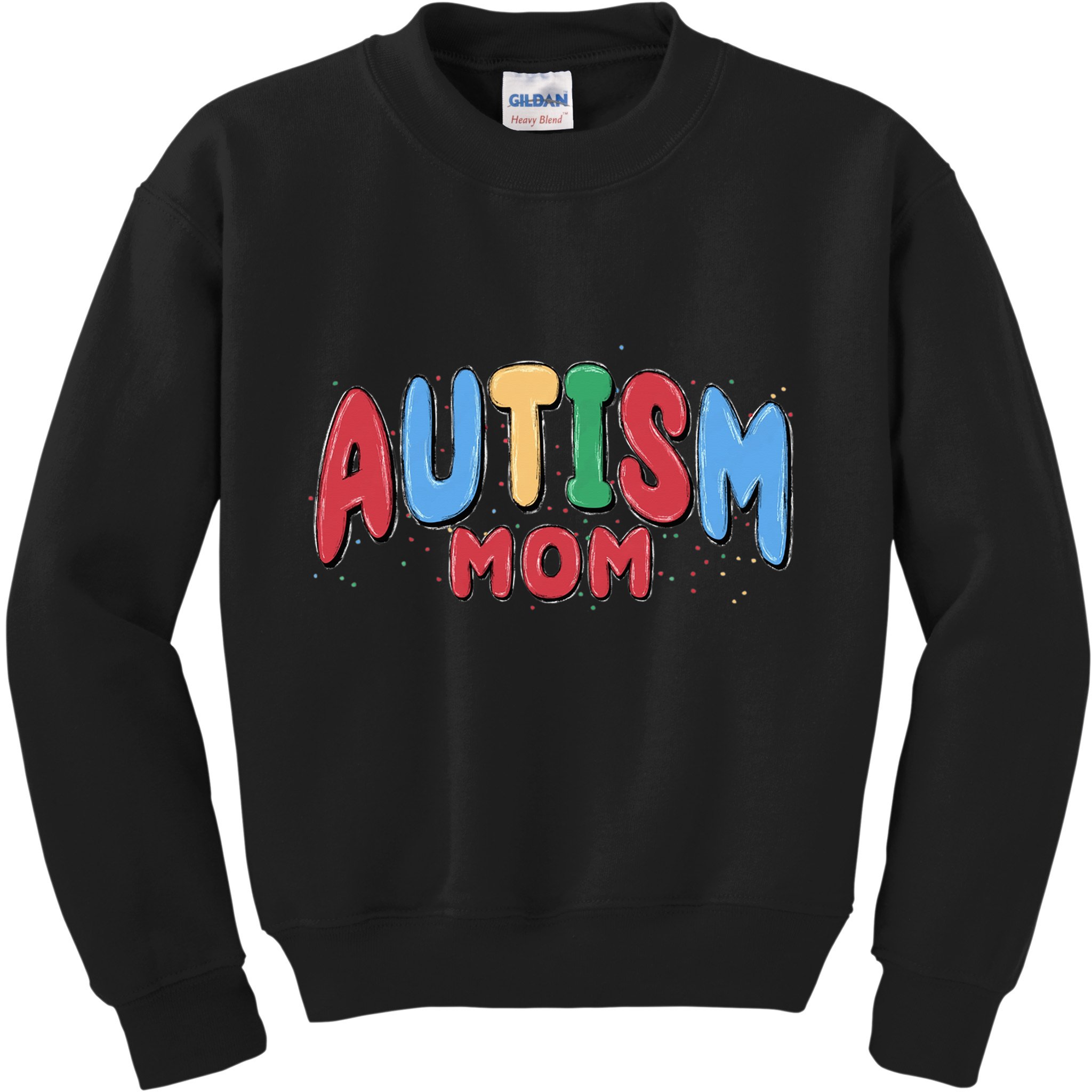 Autism Month World Autism Awareness Day 2025 Autism Mom Kids Sweatshirt