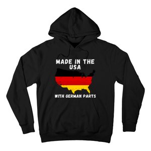 American Made With German Parts Germany Pride Germany USA Hoodie