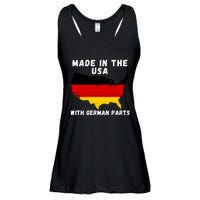 American Made With German Parts Germany Pride Germany USA Ladies Essential Flowy Tank