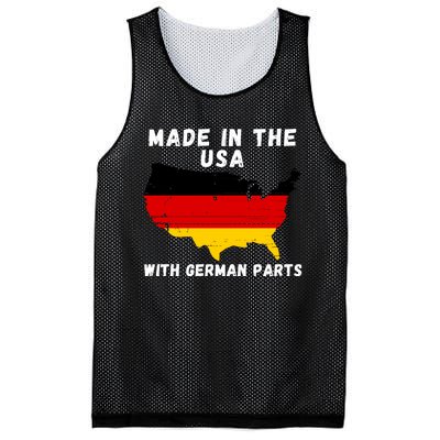 American Made With German Parts Germany Pride Germany USA Mesh Reversible Basketball Jersey Tank