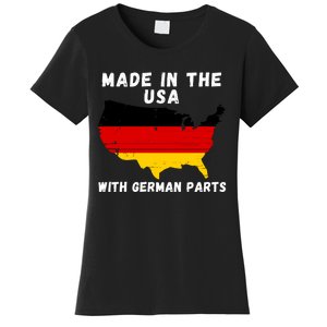 American Made With German Parts Germany Pride Germany USA Women's T-Shirt