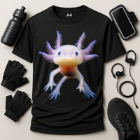 Axolotl Mexican Walking Fish Cute Amphibian Axolotl Cooling Performance Crew T-Shirt