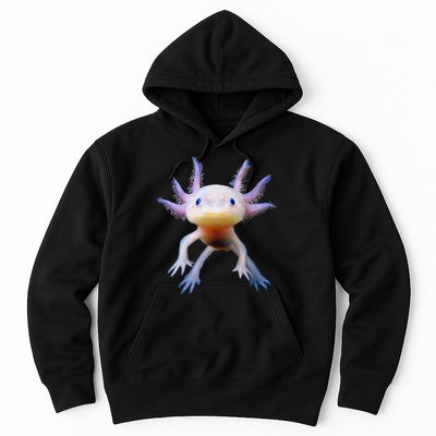 Axolotl Mexican Walking Fish Cute Amphibian Axolotl Hoodie